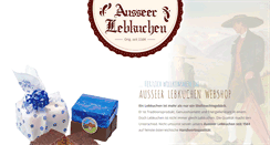 Desktop Screenshot of lebkuchen.at
